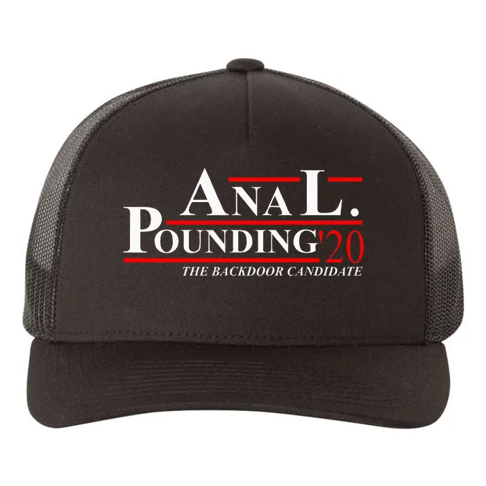 Anal Pounding 2020 Adult Humor Innuendo Vulgar Yupoong Adult 5-Panel Trucker Hat