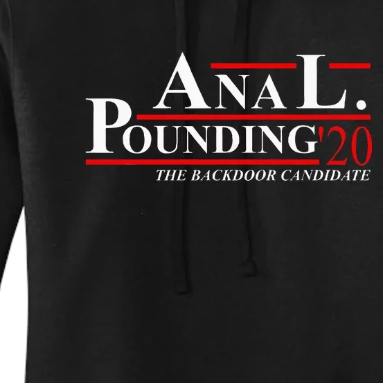 Anal Pounding 2020 Adult Humor Innuendo Vulgar Women's Pullover Hoodie