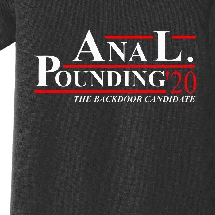 Anal Pounding 2020 Adult Humor Innuendo Vulgar Baby Bodysuit