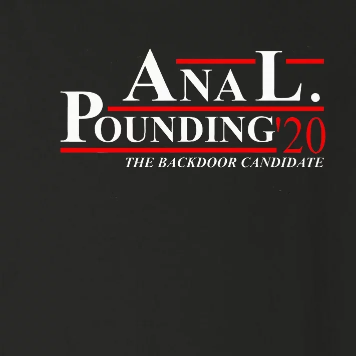 Anal Pounding 2020 Adult Humor Innuendo Vulgar Toddler Long Sleeve Shirt