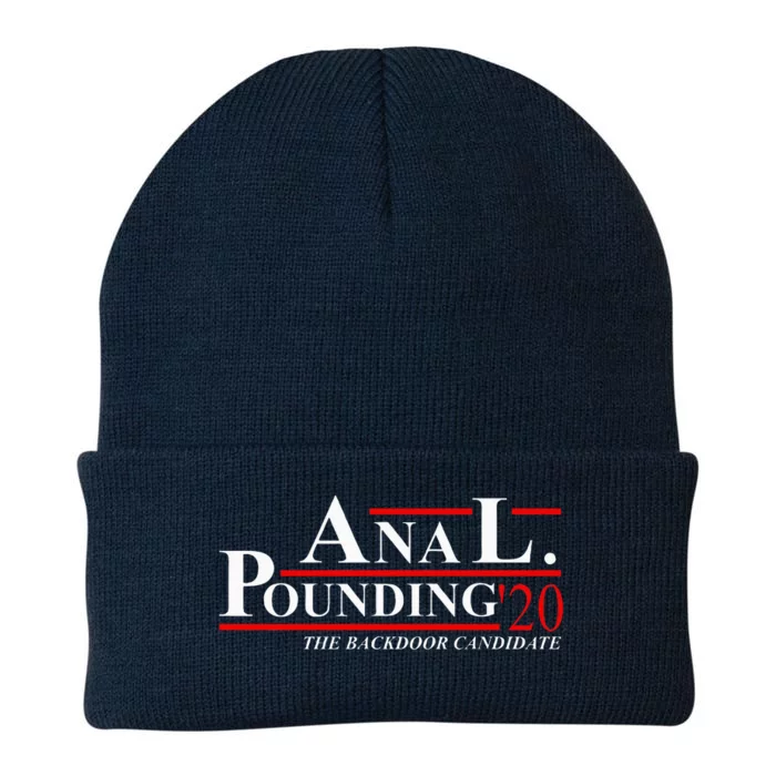 Anal Pounding 2024 Innuendo Vulgar Election Knit Cap Winter Beanie