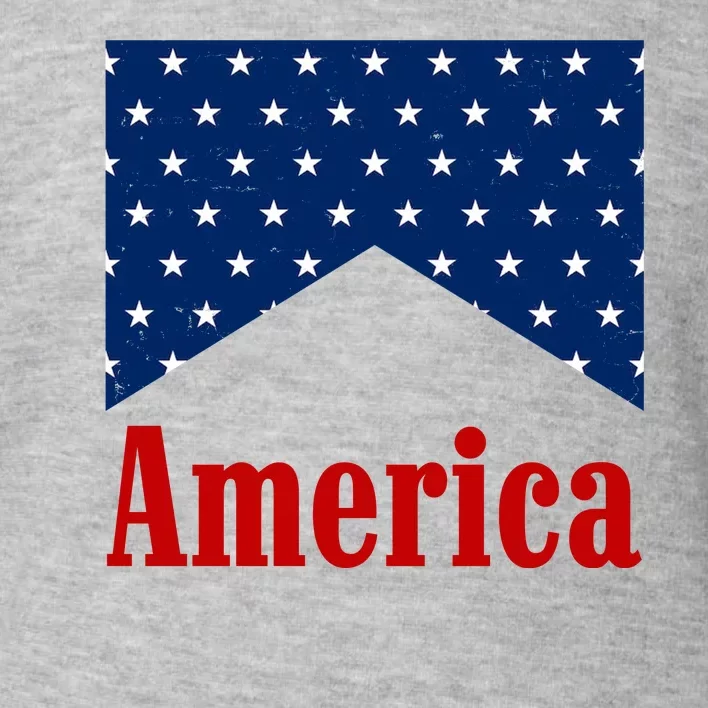 America Patriotic 4th Of July Toddler Sweatshirt