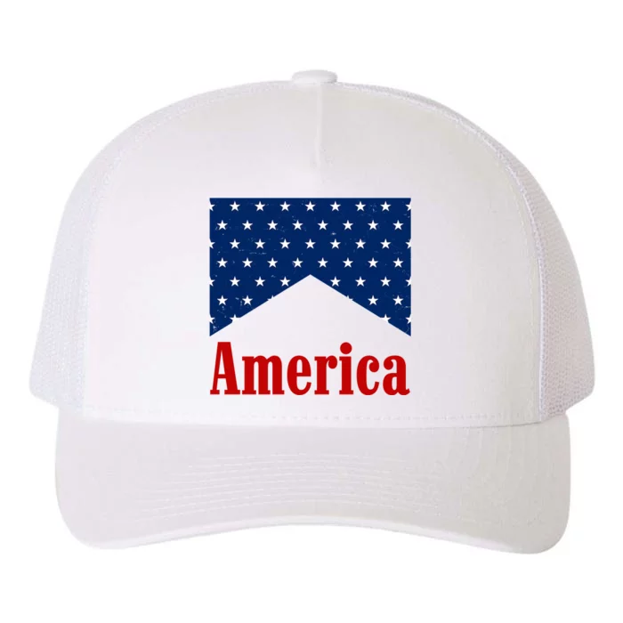 America Patriotic 4th Of July Yupoong Adult 5-Panel Trucker Hat