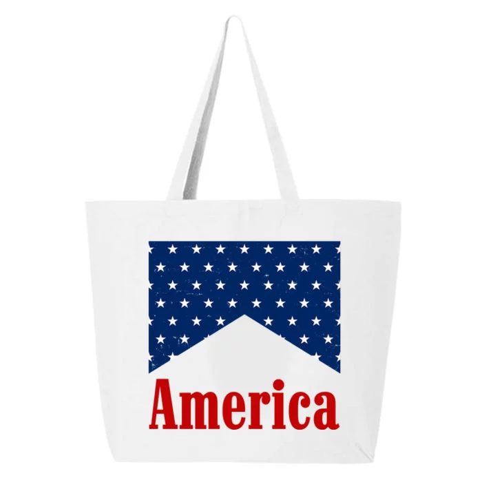 America Patriotic 4th Of July 25L Jumbo Tote