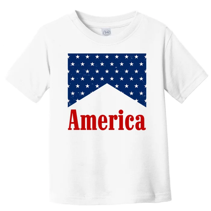 America Patriotic 4th Of July Toddler T-Shirt