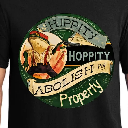 Abolish Property Anarchist Frog Pajama Set