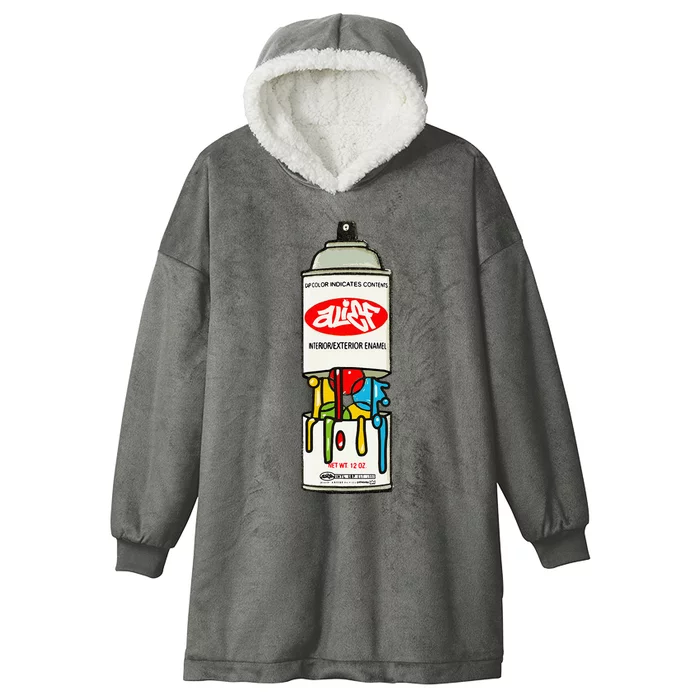 Alief Paint Hooded Wearable Blanket