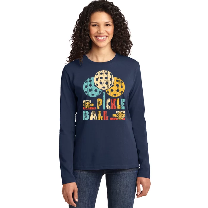 Awesome Pickleball Ladies Long Sleeve Shirt