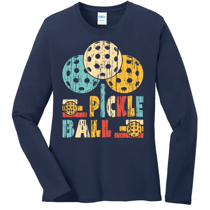 Awesome Pickleball Ladies Long Sleeve Shirt