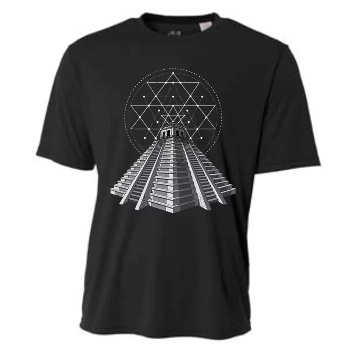 Aztec Pyramid Ancient Mayan Pyramids Cooling Performance Crew T-Shirt