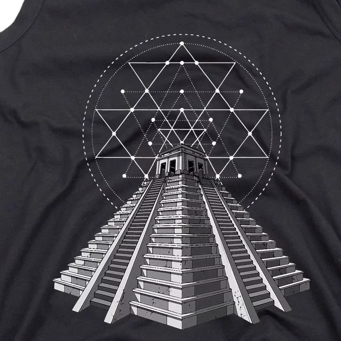 Aztec Pyramid Ancient Mayan Pyramids Tank Top