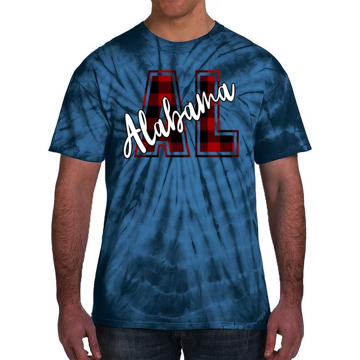 Alabama Plaid Al Tie-Dye T-Shirt