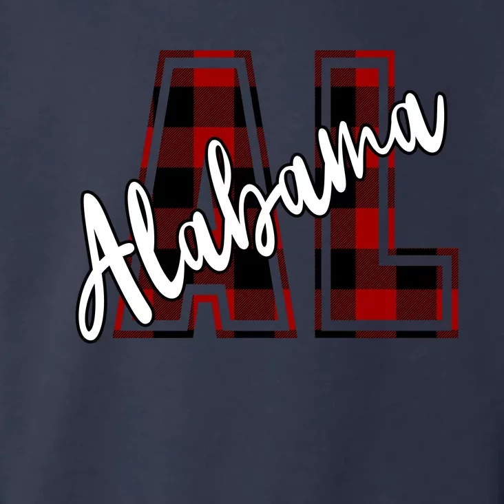 Alabama Plaid Al Toddler Hoodie