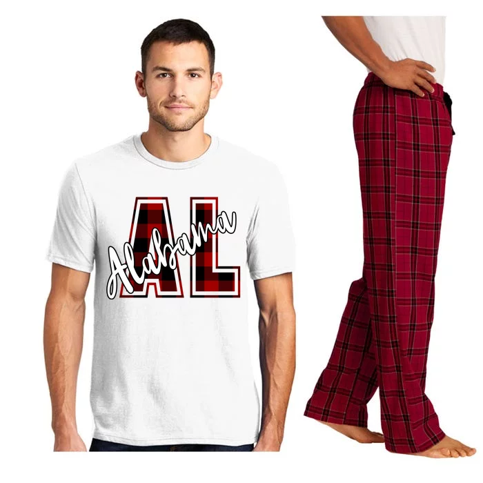 Alabama Plaid Al Pajama Set