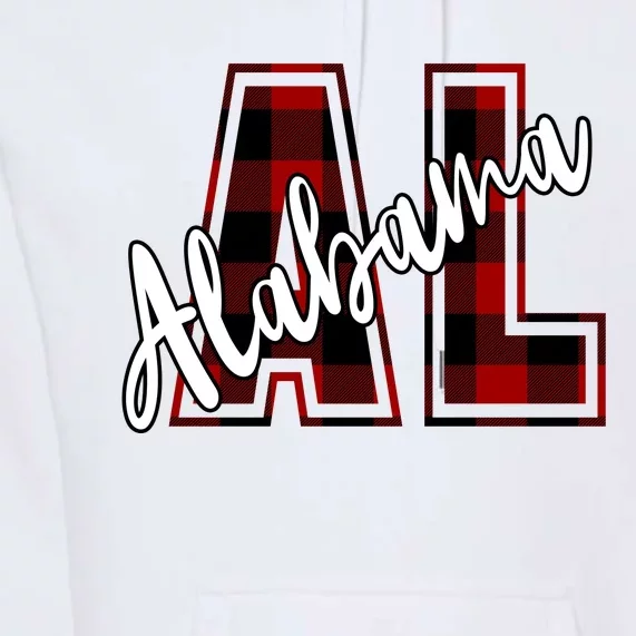 Alabama Plaid Al Premium Hoodie