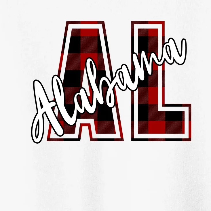 Alabama Plaid Al Toddler T-Shirt