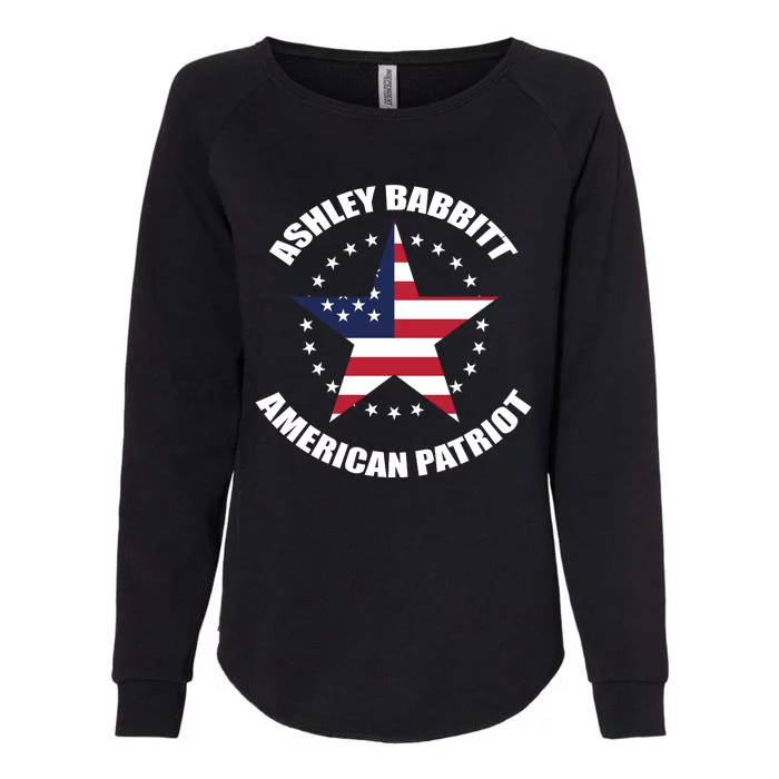 AMERICAN PATRIOT ASHLEY BABBITT Womens California Wash Sweatshirt