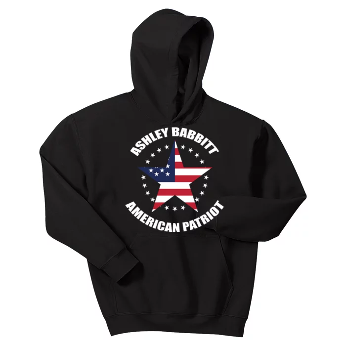 AMERICAN PATRIOT ASHLEY BABBITT Kids Hoodie