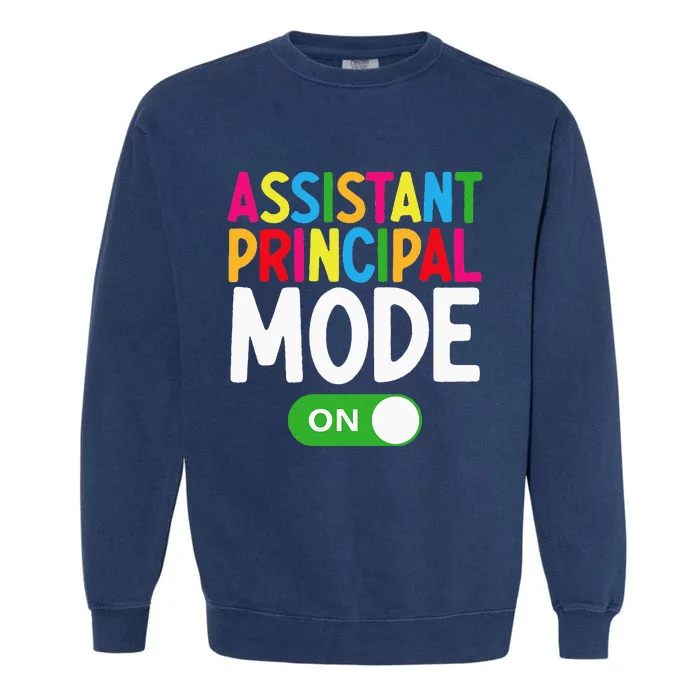 Assistant Principal – Awesome Principal Back To School Garment-Dyed Sweatshirt