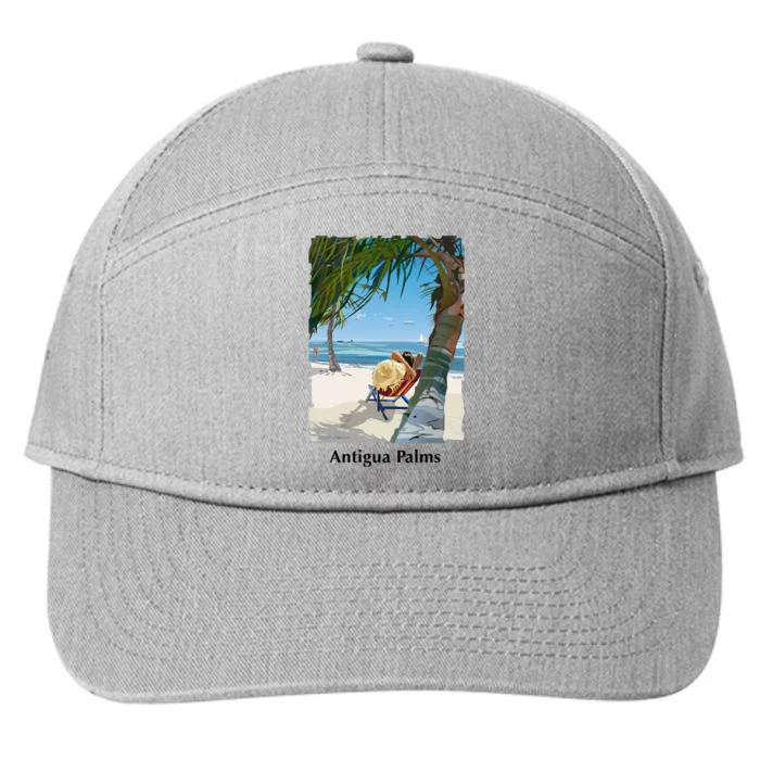 Antigua Palms 7-Panel Snapback Hat