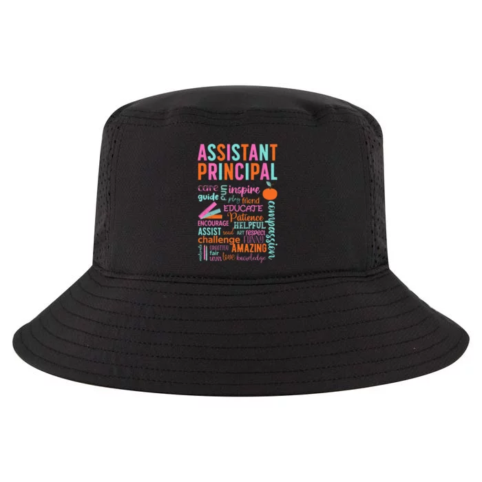 Assistant Principal Appreciation Assistant Principals Cool Comfort Performance Bucket Hat