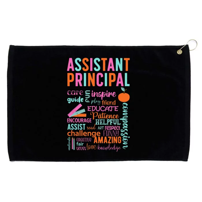 Assistant Principal Appreciation Assistant Principals Grommeted Golf Towel