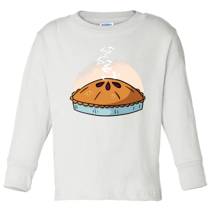 Apple Pie Toddler Long Sleeve Shirt