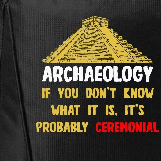 Archeologists Pyramid Artifacts Fossils Archaeology City Backpack