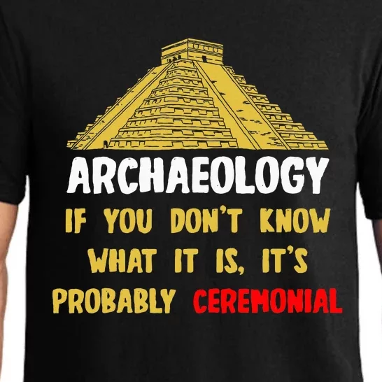 Archeologists Pyramid Artifacts Fossils Archaeology Pajama Set