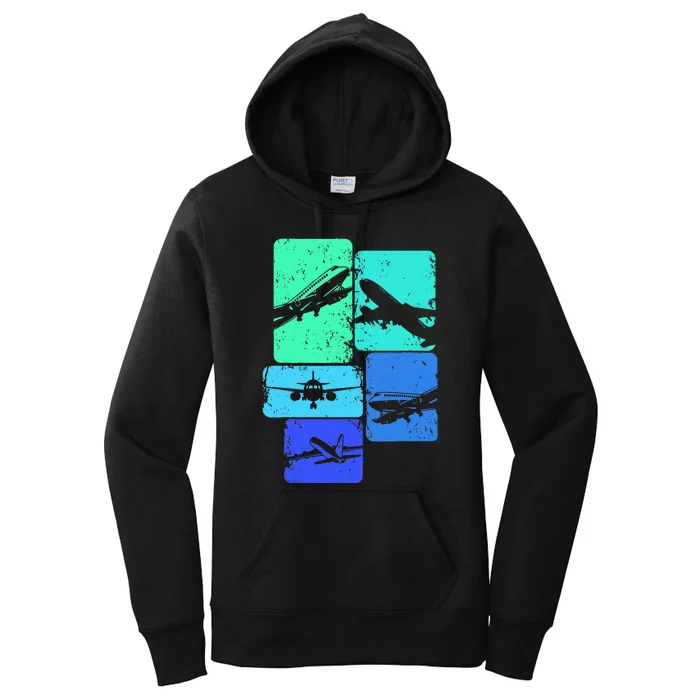 Airplane Pilot Women's Pullover Hoodie