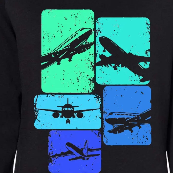 Airplane Pilot Womens California Wash Sweatshirt