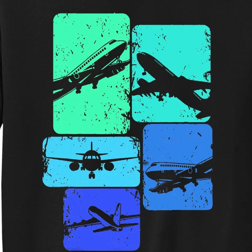 Airplane Pilot Tall Sweatshirt