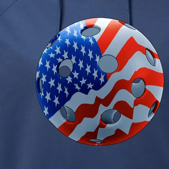 American Pickleball Performance Fleece Hoodie