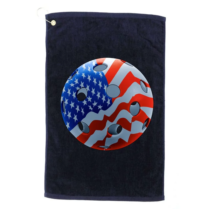 American Pickleball Platinum Collection Golf Towel