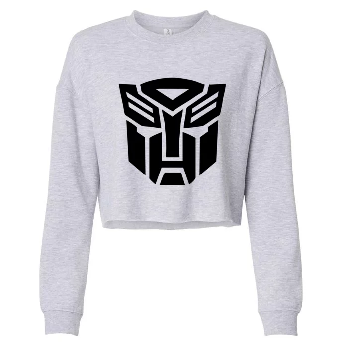 AUTOBOTS PRINTED Cropped Pullover Crew