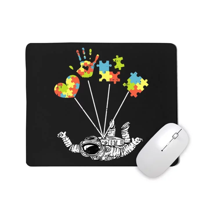 Astronaut Puzzle Autism Awareness Gifts For Autistic Mousepad