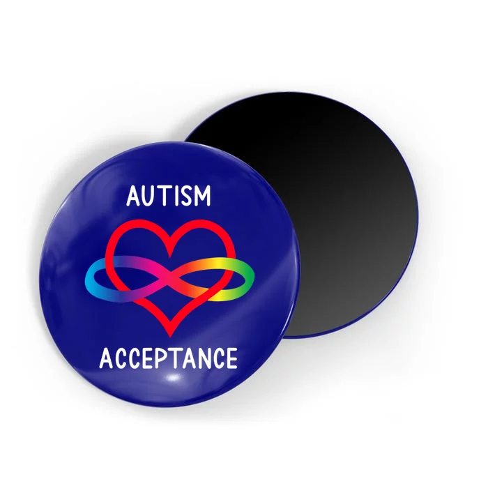 Autism Pro Acceptance Infinity Symbol For Neurodiversity Gift Magnet