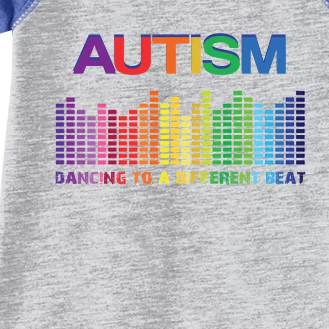 Autism Puzzle Autism Awareness Dancing To A Different Beat Meaningful Gift Infant Baby Jersey Bodysuit