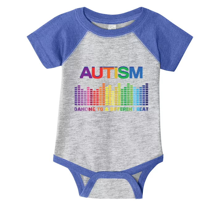 Autism Puzzle Autism Awareness Dancing To A Different Beat Meaningful Gift Infant Baby Jersey Bodysuit