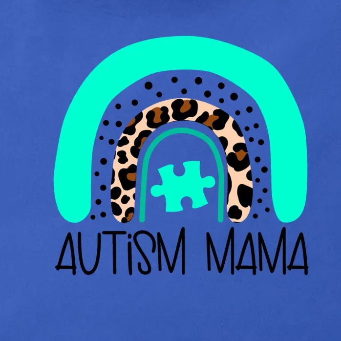 Autism Puzzle Awareness Mama Mom Son Daughter Nonverbal Gift Zip Tote Bag