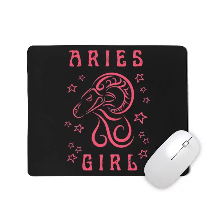 Aries Personality Astrology Zodiac Sign Horoscope Mousepad