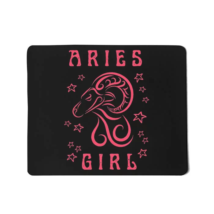 Aries Personality Astrology Zodiac Sign Horoscope Mousepad