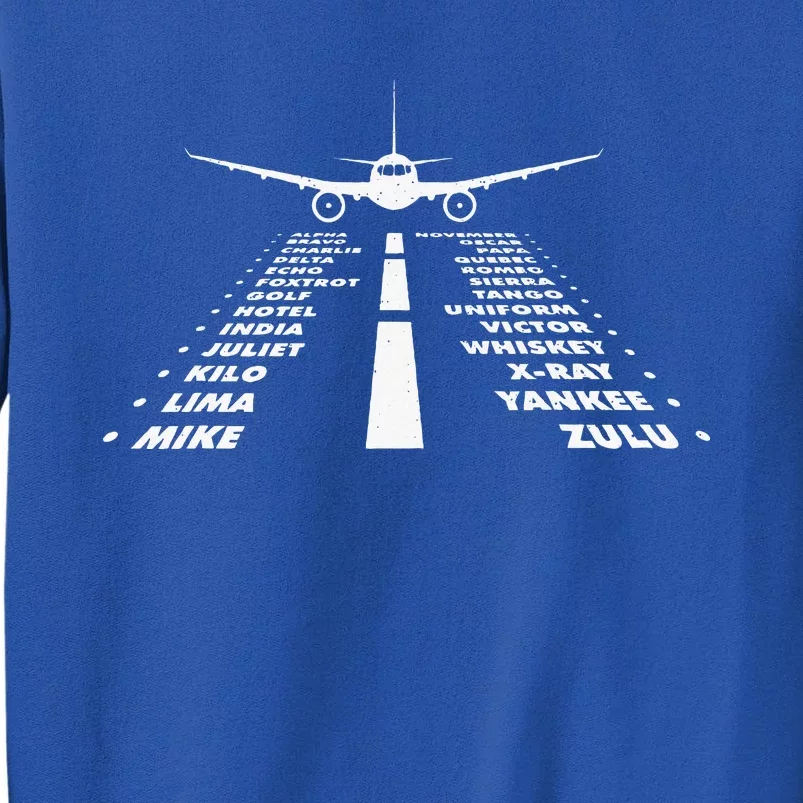 Airplane Phonetic Alphabet Airline Pilot Aviation Lover Sweatshirt