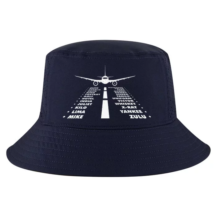 Airplane Phonetic Alphabet Airline Pilot Aviation Lover Cool Comfort Performance Bucket Hat