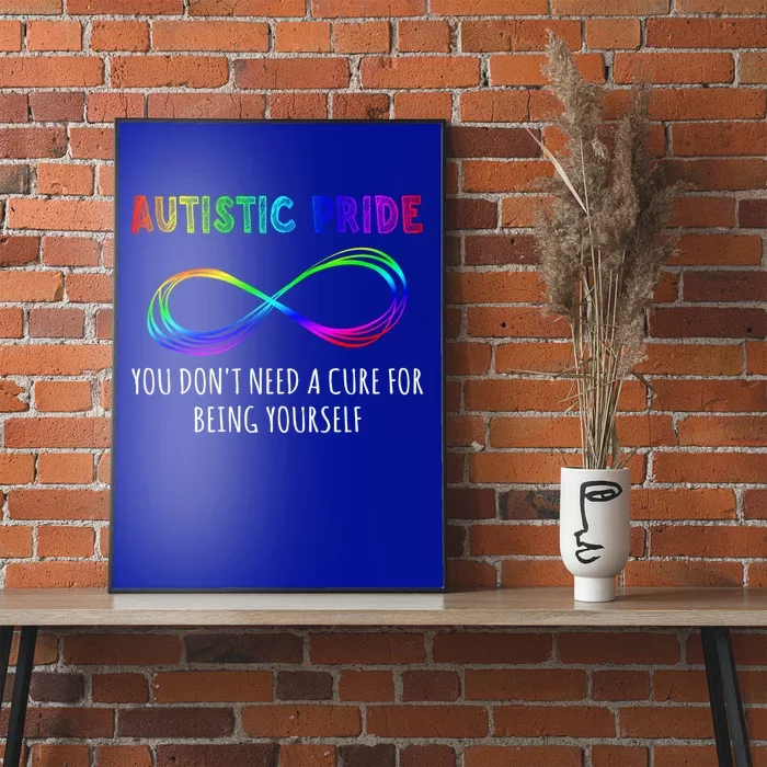 Autistic Pride Autism Awareness Acceptance Infinity Symbol Gift Poster