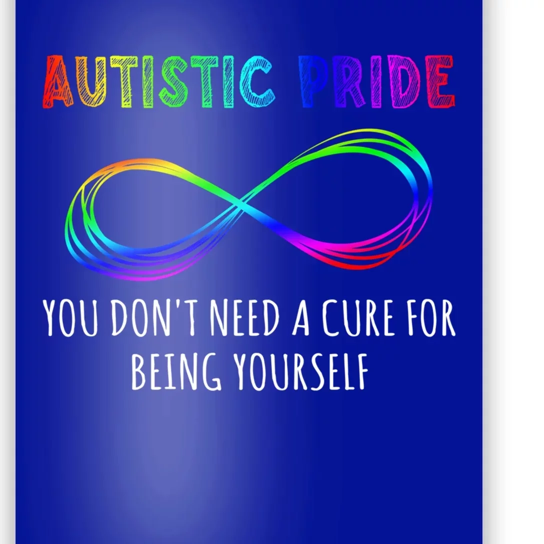 Autistic Pride Autism Awareness Acceptance Infinity Symbol Gift Poster