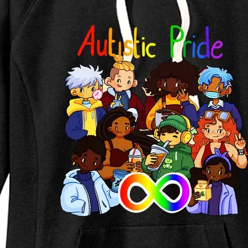 Autistic Pride Women's Fleece Hoodie