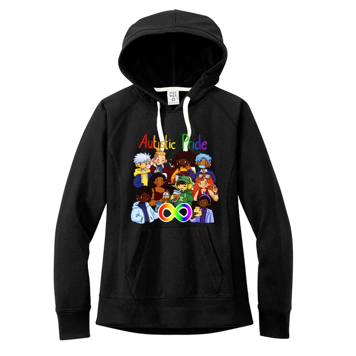 Autistic Pride Women's Fleece Hoodie