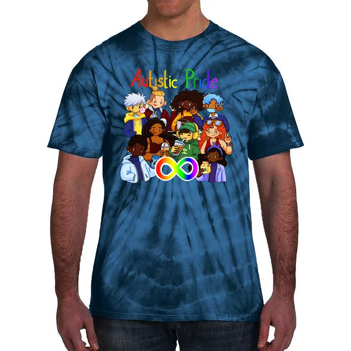 Autistic Pride Tie-Dye T-Shirt