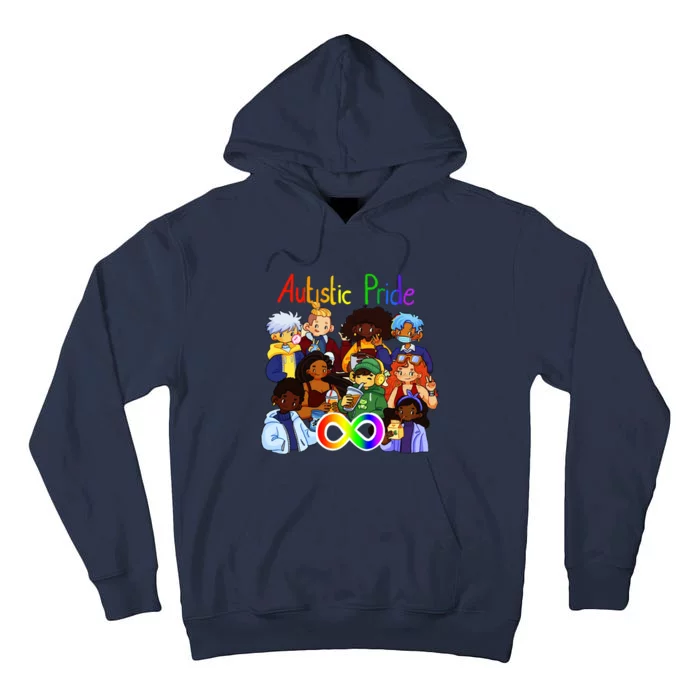 Autistic Pride Tall Hoodie